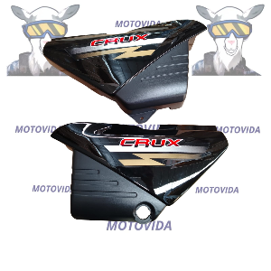 Kit de tapaderas CRUX110 negro