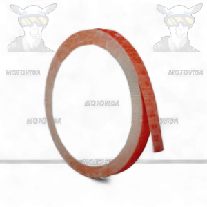 Rollo de cinta para rin rojo reflectivo