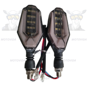 Kit de vias led doble color rojo MB