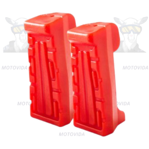 Hules de Estribo YBR125 JGO rojo