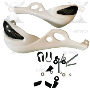Protector de mano plastico ancho blanco
