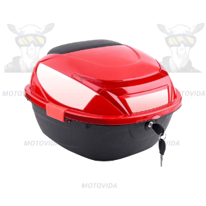 Maletero o Baul para Moto rojo