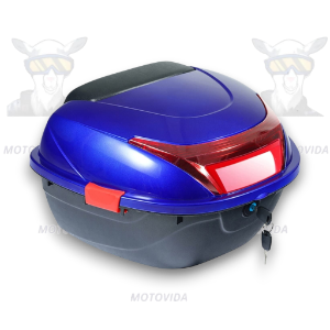 Maletero o Baul para Moto azul