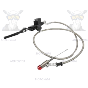 Bomba de clutch hidraulica para moto negro
