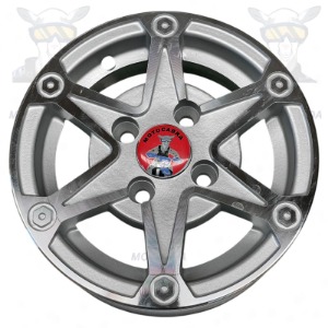 Rin Lujo Mototaxi 6 aspas cromado