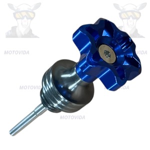 tapon de aceite aluminio rosca azul