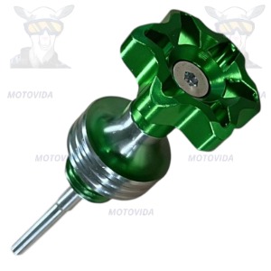 Tapon de aceite aluminio rosca verde