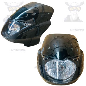 Carena con foco PULSAR180 negro