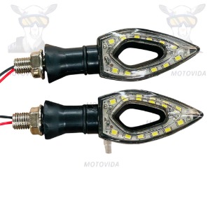 Kit de vias led con agujero rojo