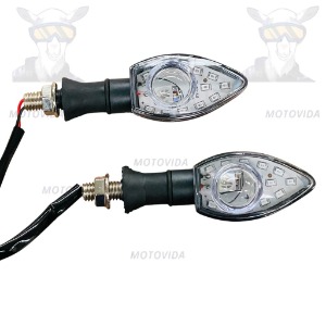 Kit de Vias Led con lupa amarillo