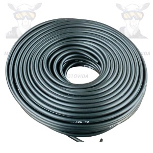 Rollo manguera combustible 50 metros negro