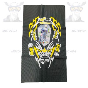 Forro de asiento universal amarillo