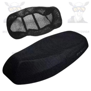 Forro de asiento tipo malla negro