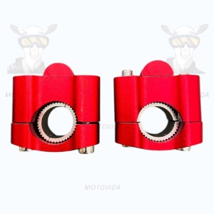 Anclas para timon rojo