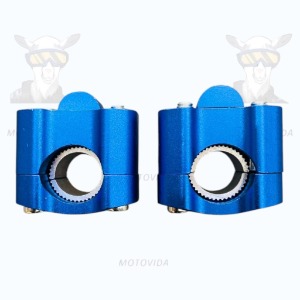 Anclas para timon azul