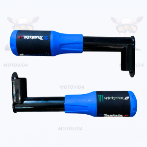 Slider con sticker azul