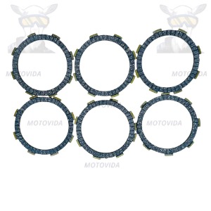Kit de discos de clutch GYA/XM200/FT150/universal 6 pcs