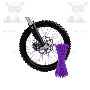 Kit de pajillas para rayos morada
