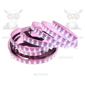 rollo de cinta led doble morado no resistente al agua