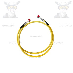 Manguera de freno 130cm amarillo