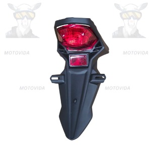 Guardafango trasero kmf ZX150/ZX200 con stop