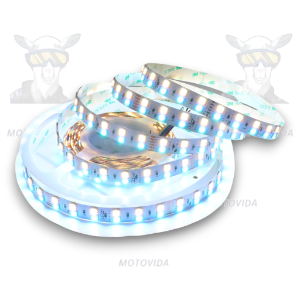 rollo de cinta led doble azul