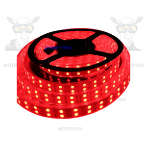 rollo de cinta led doble rojo