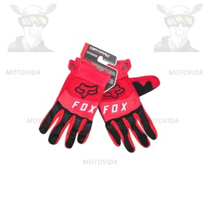 guantes FOX rojo