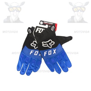 Guantes FOX azul