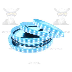 rollo de cinta led doble blanco no resistente al agua