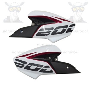 Rompevientos Pulsar200 NS blanco 600943
