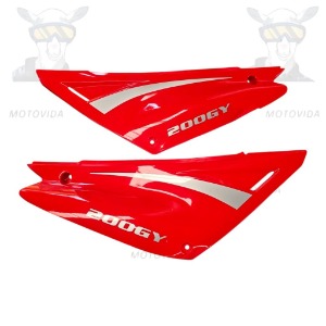 Kit de Tapaderas GXT/KMF200 rojo