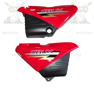 Kit de tapaderas crux110 rojo