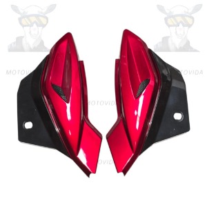 kit de tapaderas pulsar180 roja