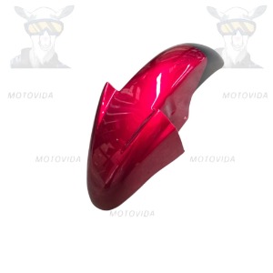 Guardafango del EN125/hj125 modelo nuevo rojo