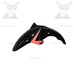 Guardafango del ITALIKA 150Z/CR1 rojo-negro