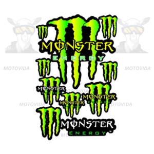 Calcomania monster carton grande