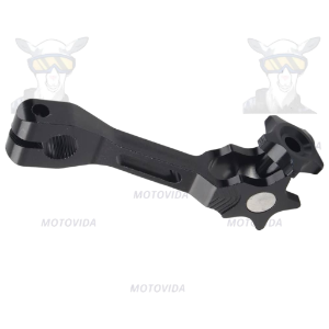 Lever de freno aluminio doble negro