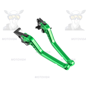 Manesillas de aluminio YBR125 verde