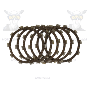 Kit de discos de clutch XTZ125/CRUX110/DT175 6/8 pc