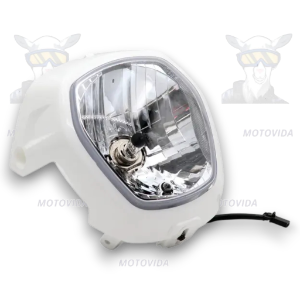 Carena con foco Honda Navi blanco