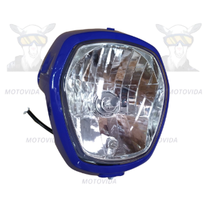 Carena con foco Honda Navi azul