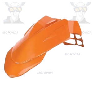 Guardafango del supermoto naranja
