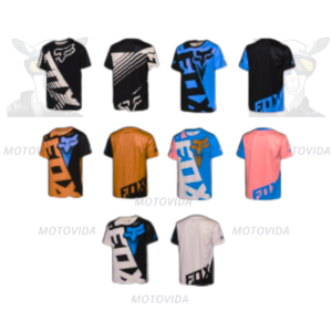Camisa moto cross manga corta