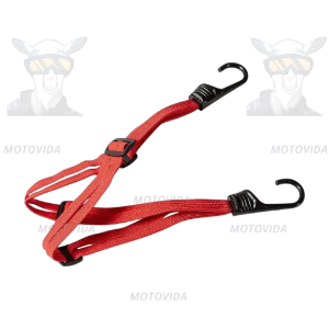 Elastico para casco rojo