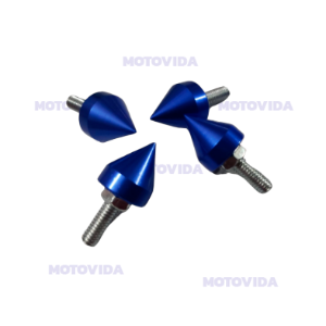 Tornillo placa con punta azul