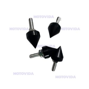 Tornillo placa con punta negro