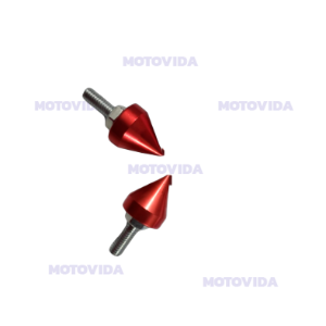 Tornillo placa con punta rojo