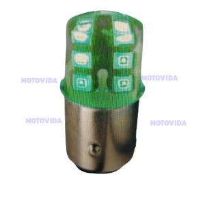 Foco de via led con flasheo verde