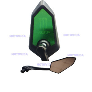 Kit de espejos monster triangulo verde